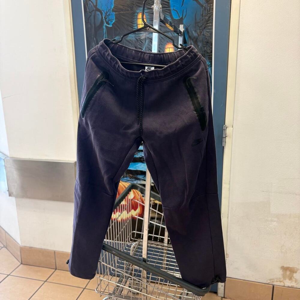 Nike tech fleece purple joggers